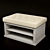 Shoe Storage Bench for Foyer 3D model small image 5