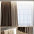 Elegant V-Ray Curtains 2011 3D model small image 1