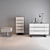 Bonaldo Wai & Gala: Sleek and Chic Bedside to Highboy 3D model small image 2