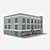 Elevate Your Space with Simple Multi-Story Building 3D model small image 1