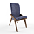 Elegant Dora Chair 3D model small image 1