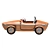 Toyota Setsuna: Wooden Concept Car 3D model small image 2