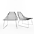 Elegant Elsa Lounge Chair: Ligne Roset 3D model small image 2