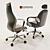 Comfortable and Stylish Office Chairs 3D model small image 2