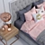 Elegant Prague Bed: Bella Grey 3D model small image 3