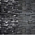 Black Slate: Wild Stone Panels 3D model small image 2