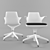 Elegant Spoon Chair: Kartell's Perfect Blend of Style and Comfort 3D model small image 1