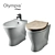 Elegant Formosa Ceramic Basin 3D model small image 1