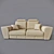 Tarello PUSHE Sofa Bed: Stylish & Versatile 3D model small image 1