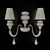 Barovier & Toso Ran Side 7159 Sconce 3D model small image 3