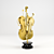 Arman Violin: A Masterpiece of Artistry 3D model small image 1