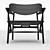 Title: Carl Hansen CH22 Chair: Legendary Danish Design 3D model small image 2