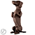 Adorable Dachshund: Perfect Pet Companion! 3D model small image 1