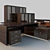 Executive Office Furniture Set "Palladio 3D model small image 2