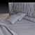 Luxurious Twils Vendome Bed 3D model small image 3