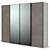 Customizable Sliding Wardrobe: Sleek & Spacious 3D model small image 1