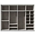 Customizable Sliding Wardrobe: Sleek & Spacious 3D model small image 3