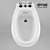 Simas Arcade Bidet: Italian Outdoor Luxury 3D model small image 2