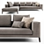 Casamilano Hamptons: Luxury Sofa with Timeless Design 3D model small image 1