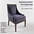 Elegant Mya Chair by Bernhardt 3D model small image 1