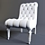 George Smith Brewster Chair: Elegant, Comfortable, Timeless 3D model small image 2