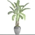 Tropical Bliss: Banana Palm in Pot 3D model small image 3