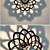 Floral Black Dual-purpose Light 3D model small image 2