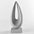 Contemporary Art Deco Sculpture 3D model small image 3