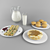 Delicious Pancakes and Cakes 3D model small image 1