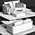 Molteni&C SLOANE Sofa 05: Sleek and Stylish Seating Solution 3D model small image 3