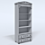 Open Storage Cabinet Assol 3D model small image 3