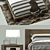 Coastal Dreams Bed Collection 3D model small image 2