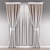 Elegant Window Curtains 3D model small image 2