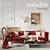 European Luxury: SANDRO Nico Sofa 3D model small image 1