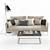 Pilotis Collection: Sofa | Table | Lampe 3D model small image 2