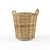 Versatile Storage Solutions: 5-Piece Basket Set 3D model small image 1