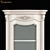 Elegant Carpenter Wine Cabinet 3D model small image 2