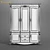 Carpenter Wine Cabinet: Elegant & Functional 3D model small image 3