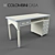 Italian Writing Desk by Colombini Casa 3D model small image 2