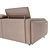 Nicoletti Allure Sofa Set 3D model small image 3