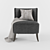Timeless Elegance: Classic Armchair 3D model small image 2