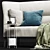 Sophisticated Molteni&C CAMDEN Sofa 3D model small image 2