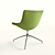 Sleek Green Chair: Modern Style 3D model small image 2