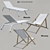 Relax in Style with Atmosphera Sun Loungers 3D model small image 2