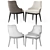 Elegant Galimberti Nino Dining Set 3D model small image 3