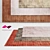 Blade Rugs Collection: Copper, Heather, Mocha, Moleskin, Russet 3D model small image 1