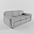Elementary Sofa: Reimagined Comfort 3D model small image 2