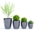Modern Planters for Stylish Spaces 3D model small image 5
