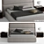 Giorgetti Frame Bed: Timeless Luxury 3D model small image 1
