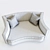 Eichholtz Giulietta Sofa Set - Elegant and Stylish 3D model small image 3